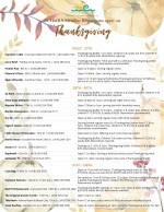 2024 Restaurants Thanksgiving Flyer